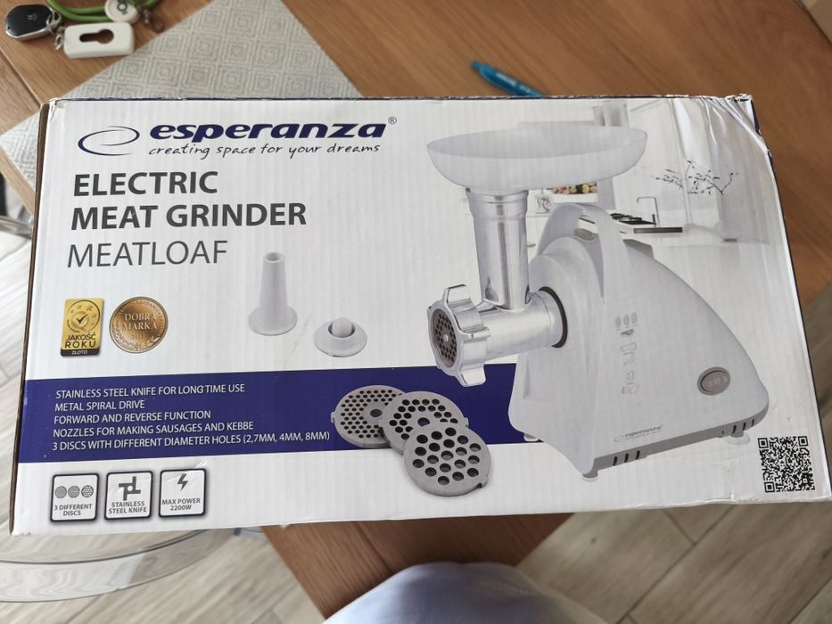 Picadora carne elétrica