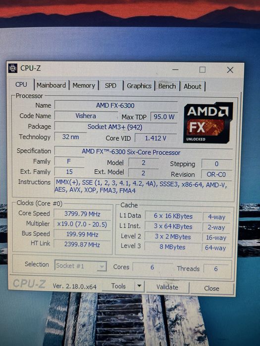 Компʼютер fx 6300 gtx 750ti
