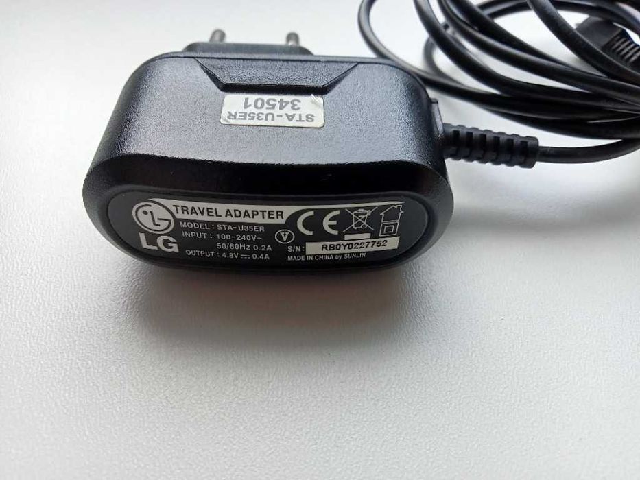 lg travel adapter sta - u35er ładowarka sieciowa