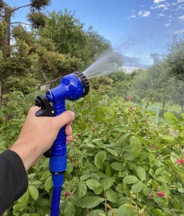 Шланг садовый для полива с распылителем‼️Оригинал ‼️3️⃣х слойный