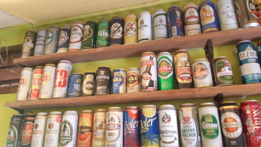 Puszki po piwie - kolekcja 350 sztuk