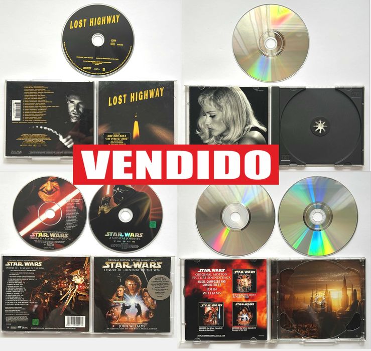 Coleção CDs Bandas Sonoras de Filmes (conjunto 1)