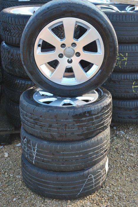 Koła 205/55 R16 5x112 Alufelgi +opony letnie Audi A3 A4 VW Passat Golf