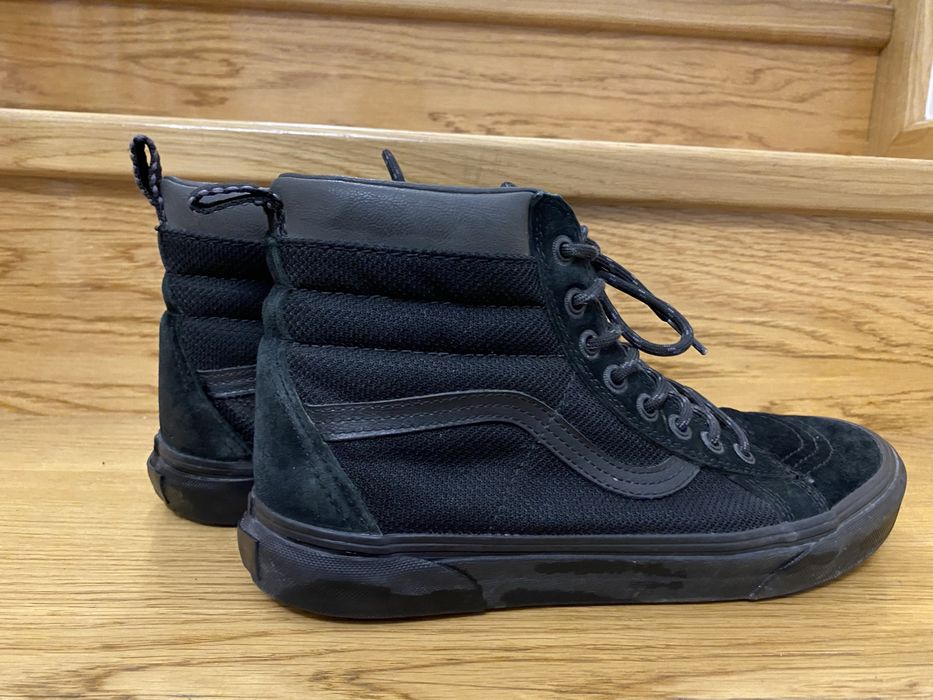 Czarne męskie sneakersy Vans
