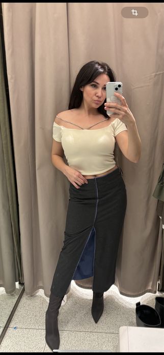 Zara юбка карандаш