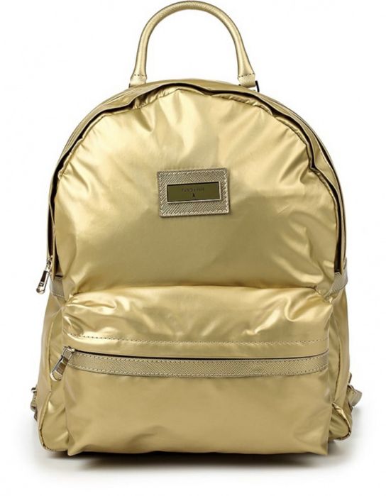 Рюкзак гламур золотой Patrizia Pepe