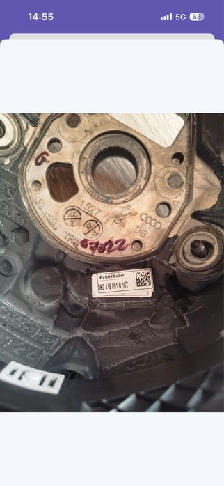 Kierownica z poduszką AUDI A4 B7 S LINE