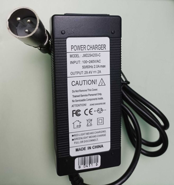 CARREGADOR Compativel 29V