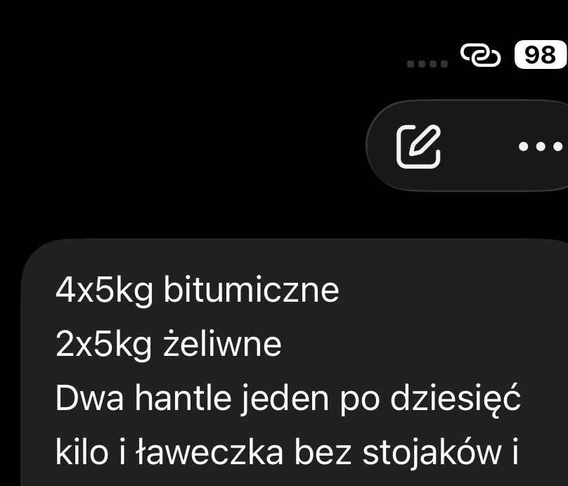 Laweczka i obciazenia