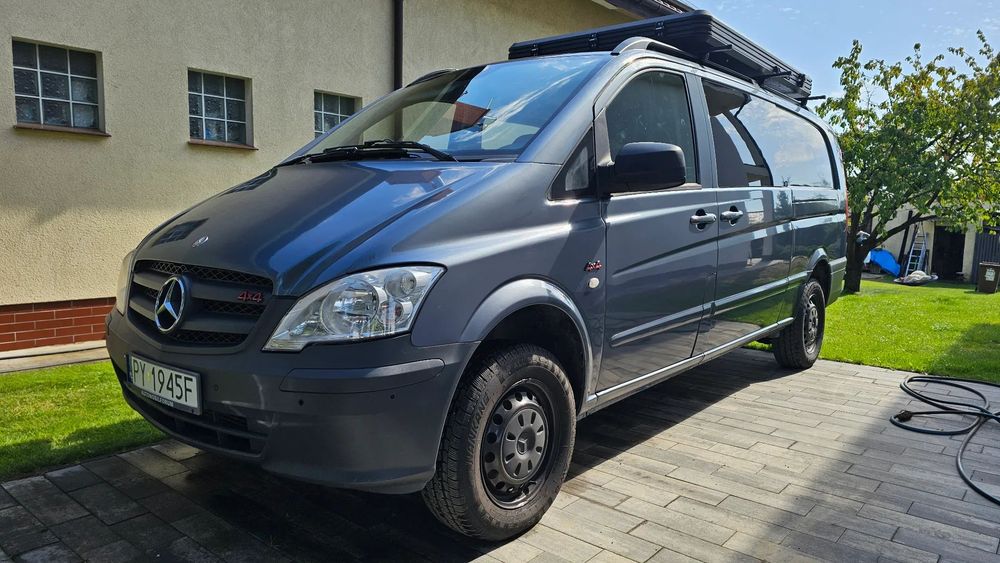 Mercedes-Benz Vito Wyprawowy Vito 4x4 z wyposażeniem kamper