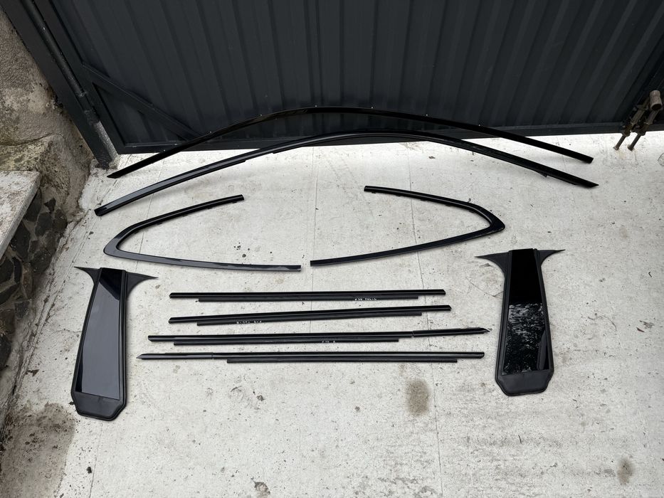 Антихром bmw 3 GT f34 shadow line m paket накладки Розборка