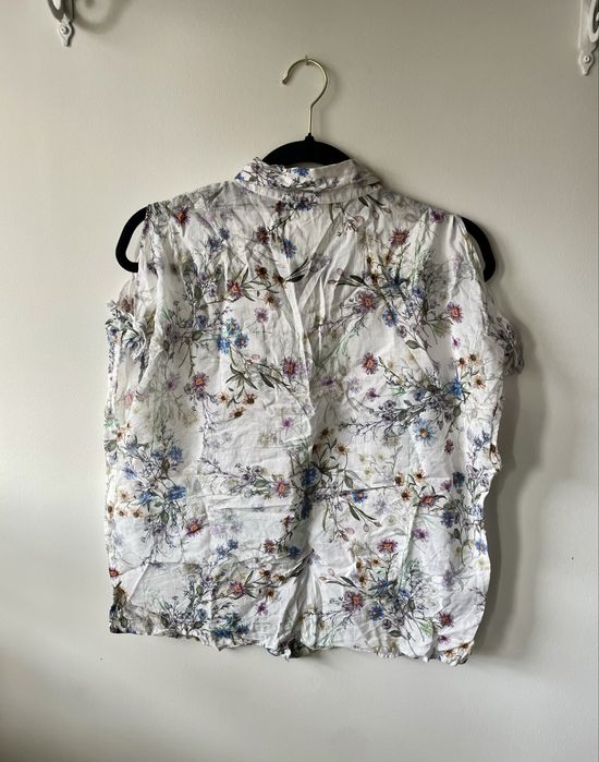 Koszula samska kwiaty