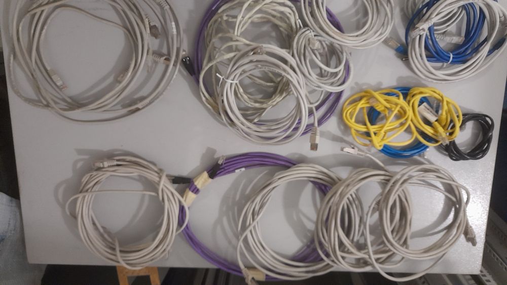 Патч корд інтернет кабелі якісні  Cat. 5 5e Cat. 6 6A