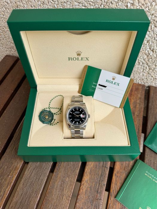 Rolex Datejust 36 “Roulette Date” - Full Set