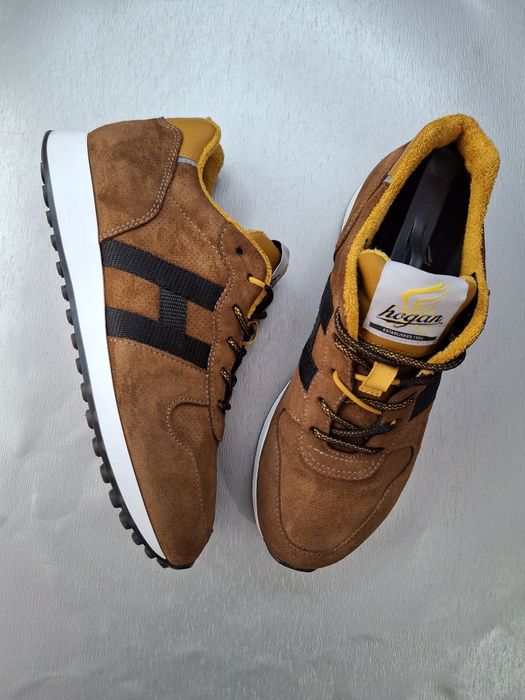 Кроссовки Hogan H86RUN Brown 
ОРИГИНАЛ Италия!
Отлично подход