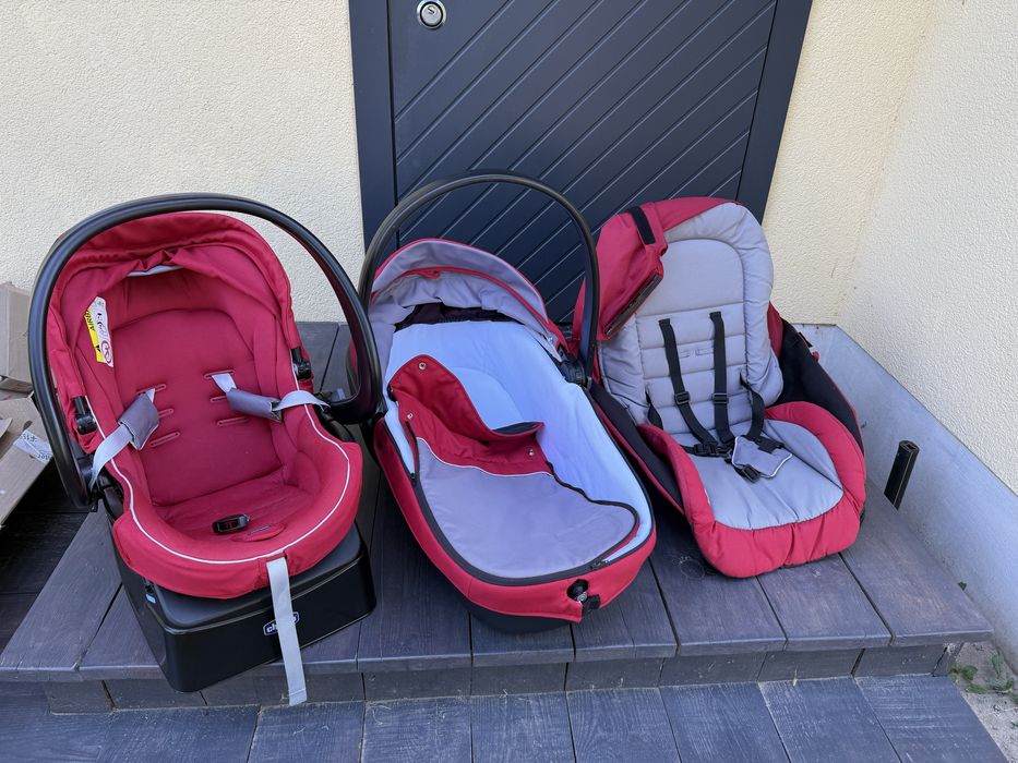 Chicco Active3 Trio 3 в 1 — коляска, люлька, автокрісло
