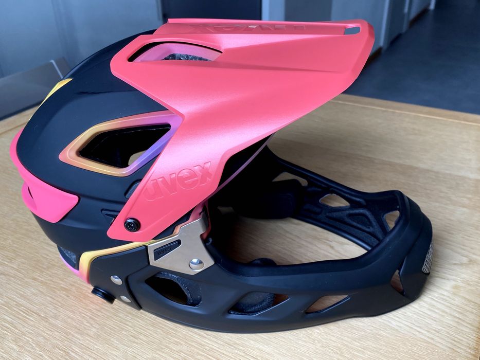 Kask rowerowy UVEX full face Jakkyl HDE 2.0 rozm. M 52-57 cm NOWY!!!