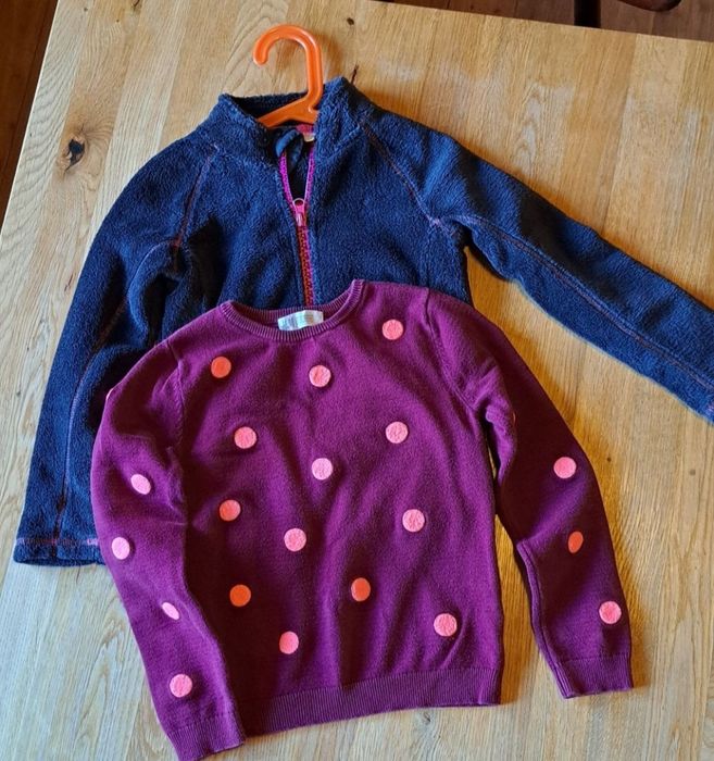 Paka ubrań dla dziewczynki h&m i inne