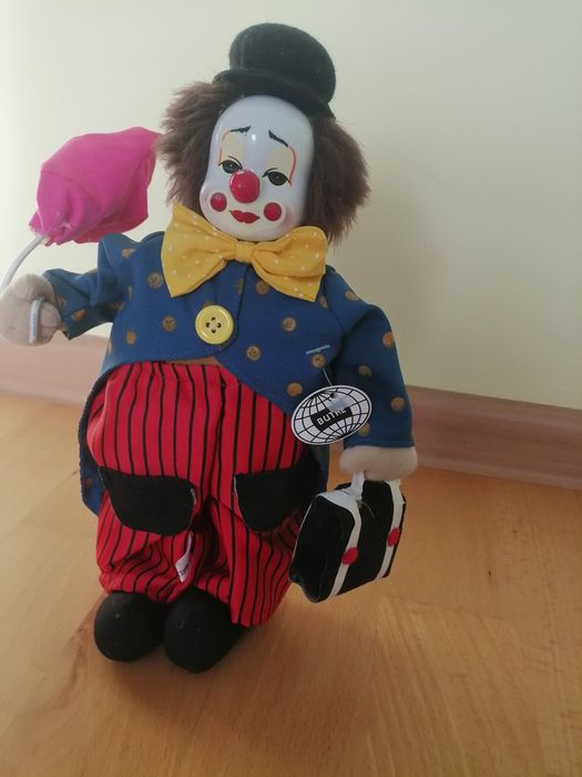 Lalka klauna duża