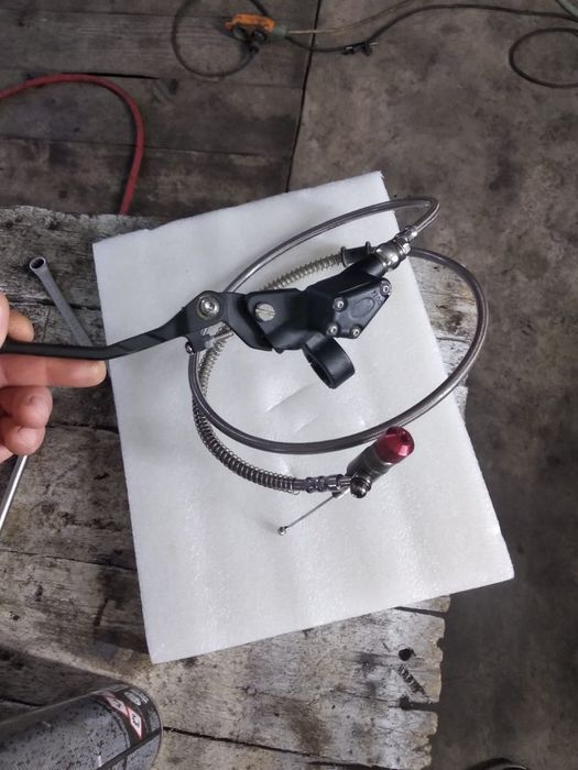 Гідравлічне зчеплення на мото універсальне