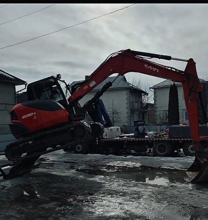 Послуги екскаватора, міні екскаватора