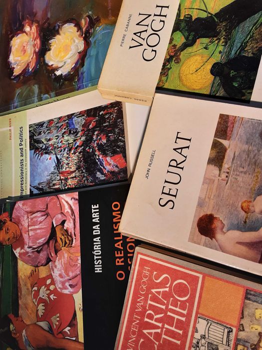 Livros sobre o Impressionismo e Pintura dos Séculos XVIII e XIX