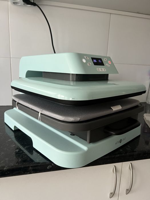 Prensa termica para textil