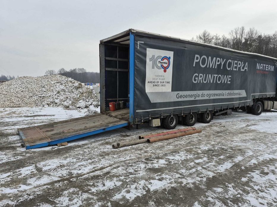 Naczepa niskopodwoziowa Jumbo niskopodwoziówka Meusburger 2004 r.