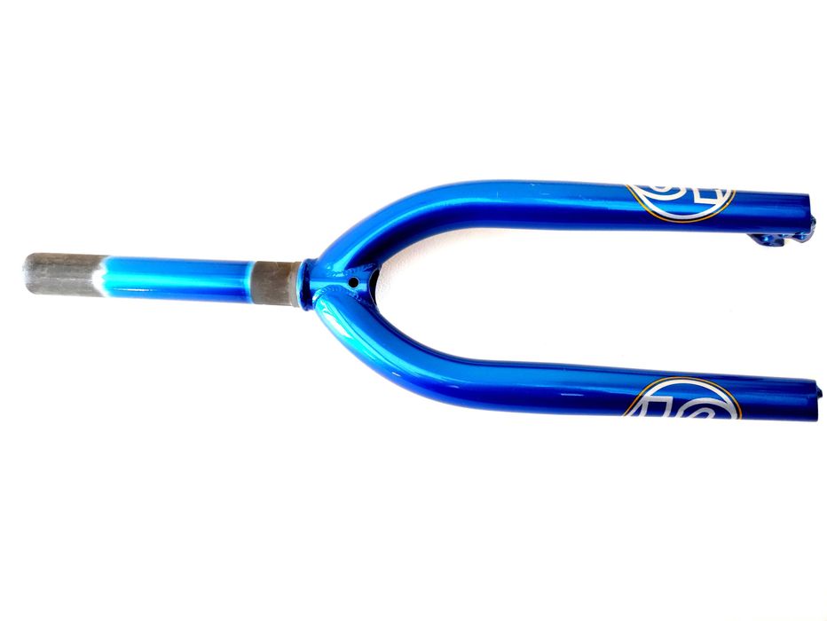 Nowy Lekki Widelec NOS GT Cr-Mo Freestyle BMX 1 1/8" 20" Niebieski