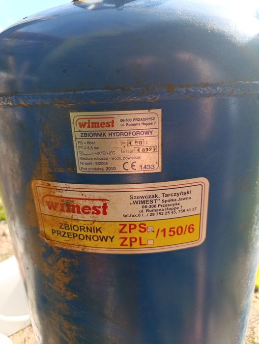 Hydrofor - boiler
