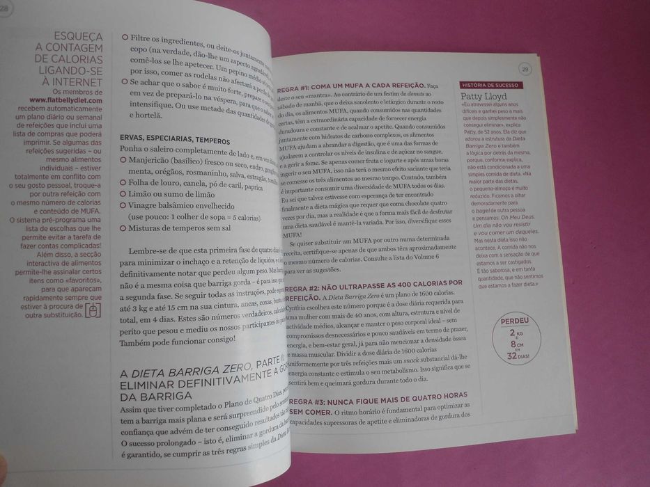 Dieta Barriga Zero de Liz Vaccariello (Livro I)