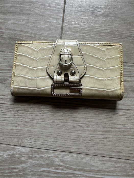 Portfel guess bezowy vintage