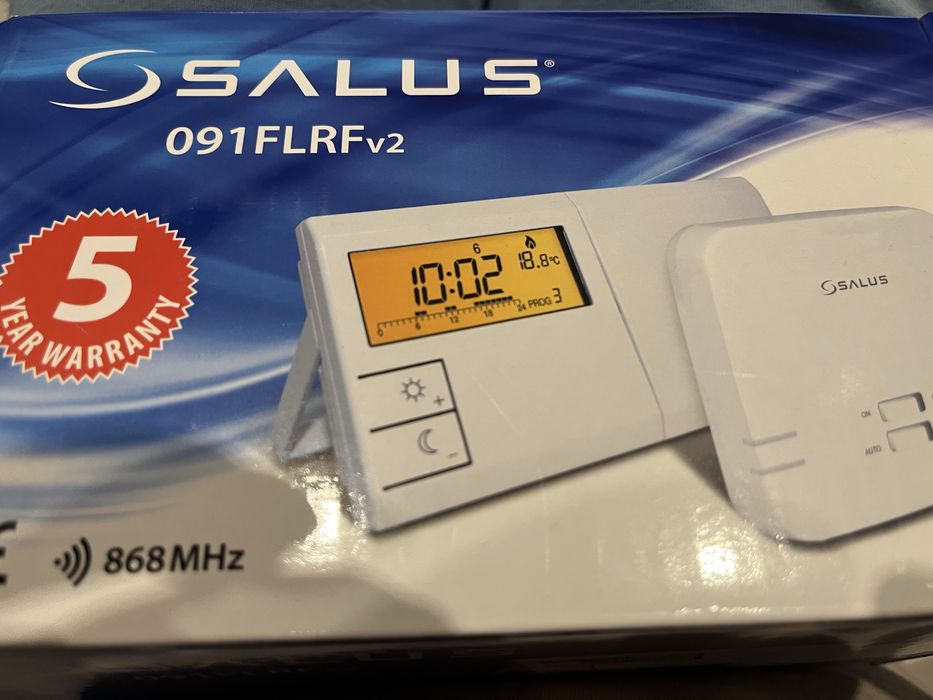 Regulator temperatury Salus, niekompletny.