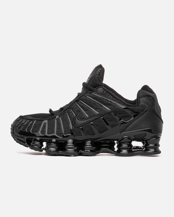 Кросівки Nike Shox TL Classic Triple Black premium | Кроссовки Найк чоловічі жіночі