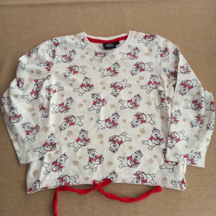 Piżamka świąteczna Kubuś Puchatek, rozmiar 110-116