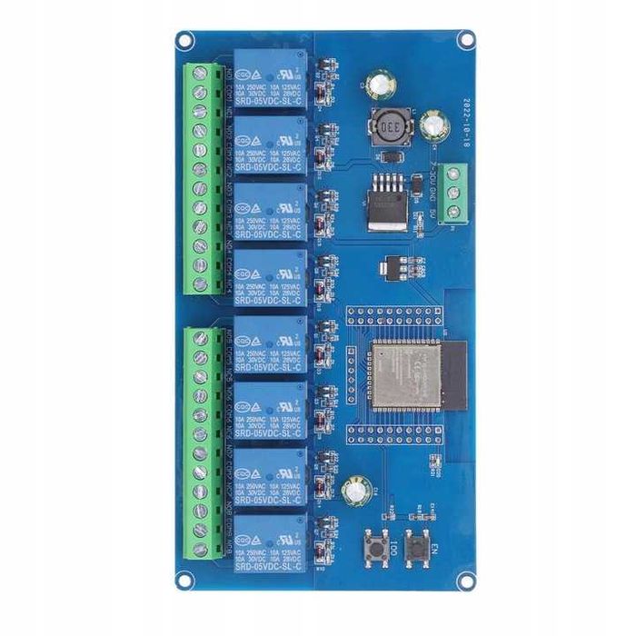 8-канальный модуль реле ESP32 WiFi