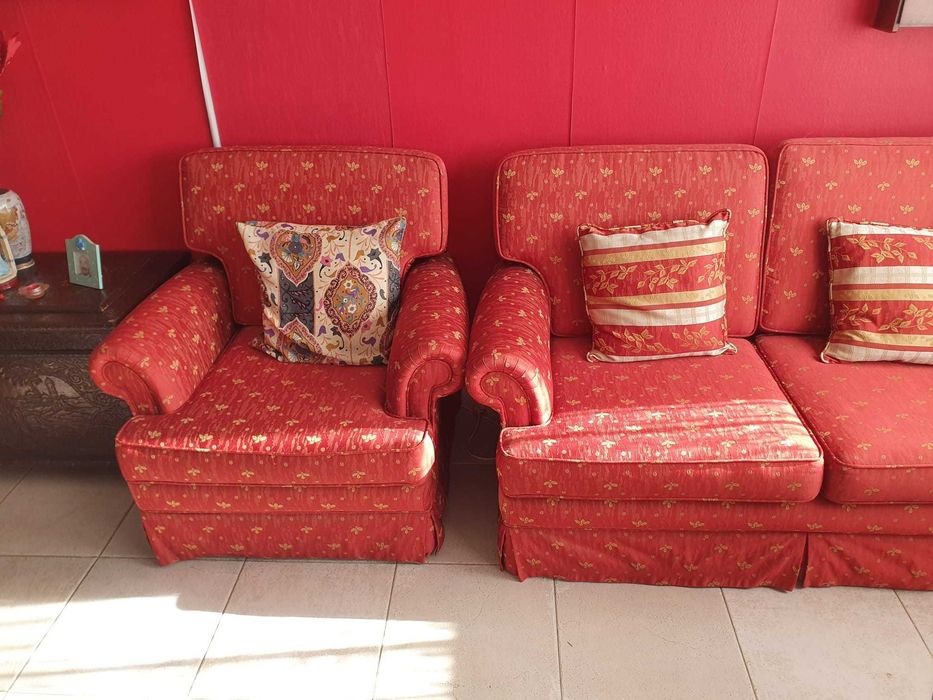 Conjunto sofás sala