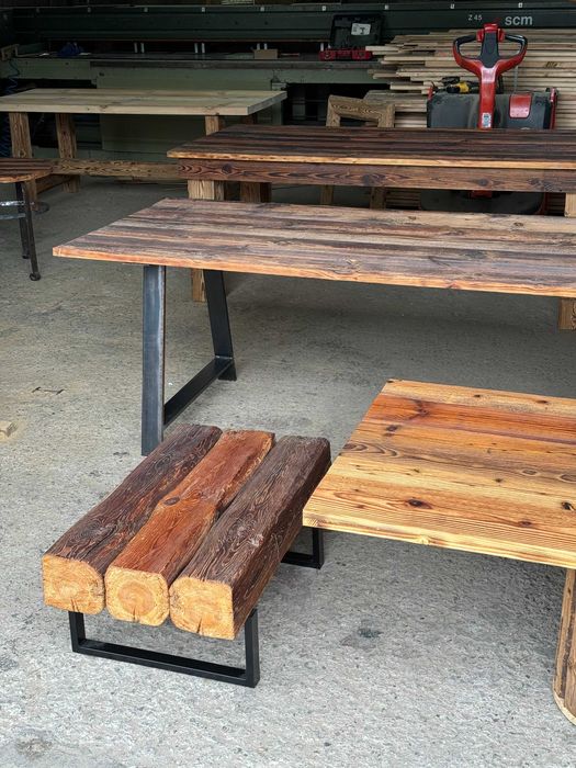 Stół stolik ze Starego Drewna na Wymiar – Stare Drewno z Odzysku