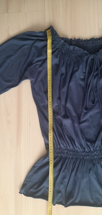 Ciemnoniebieska bluzka r.M/L
