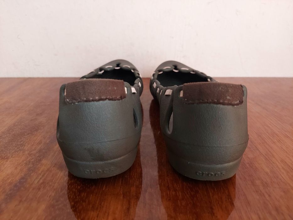 Тапки фірми Crocs оригінал 

Розмір по бірці: w 5 наш 36р 

Замір по с