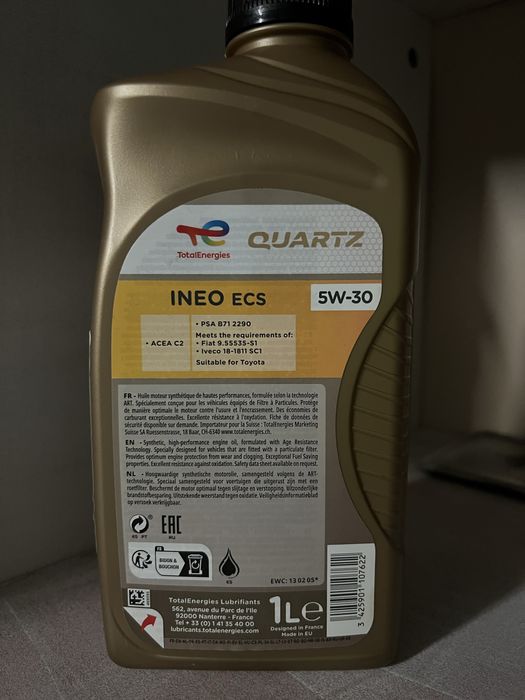 Óleo Total INEO ECS 5W-30 (1L)