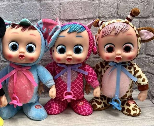 Лялька-пупс Cry Babies 35см,плаче,ходить,співає,танцює,плакса кукла