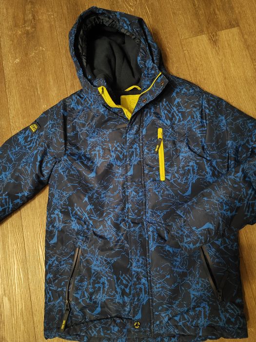 SMYK Kurtka Zimowa Chłopięca Narciarska Z Kapturem