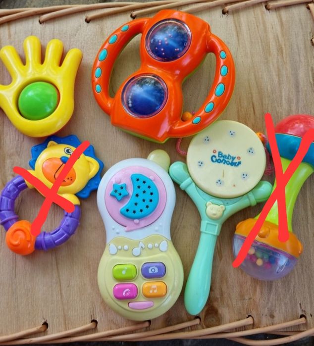 Погремушки разные