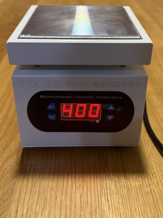 Нагрівальний стіл/переднагрівач BYA BY1010 (0–400°C, 350W) для BGA/PCB