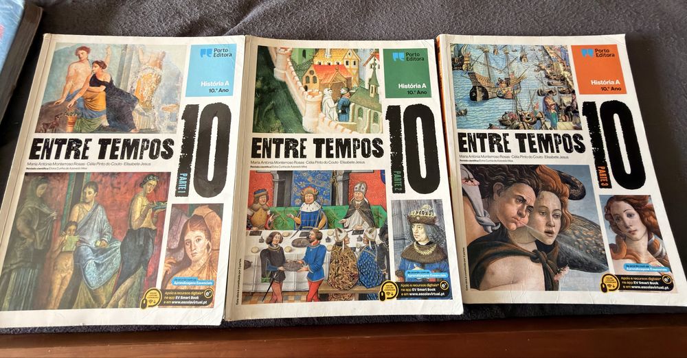 Manuais  Escolar Secundario 10º e 11º Ano