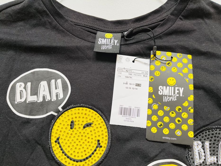 Nowa bluzka z buźkami Smiley World