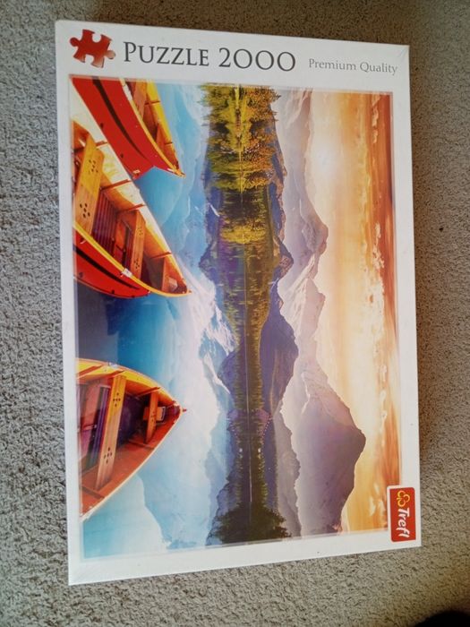 Новий пазл 2000 елементів «Хрустальне озеро» у заводській упаковці