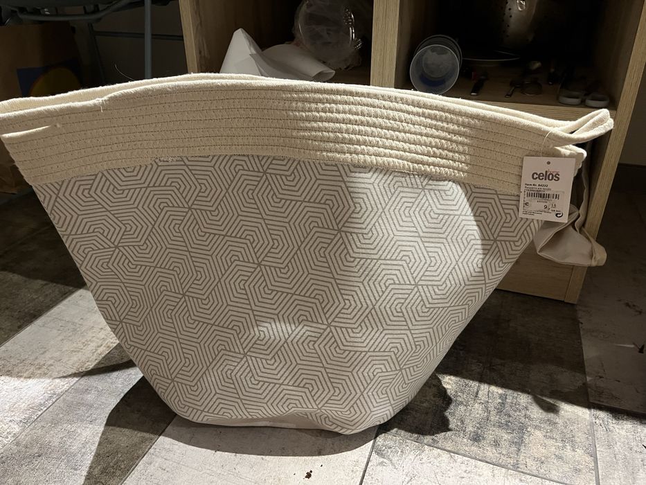 Saco de Roupa lavanderia com etiqueta