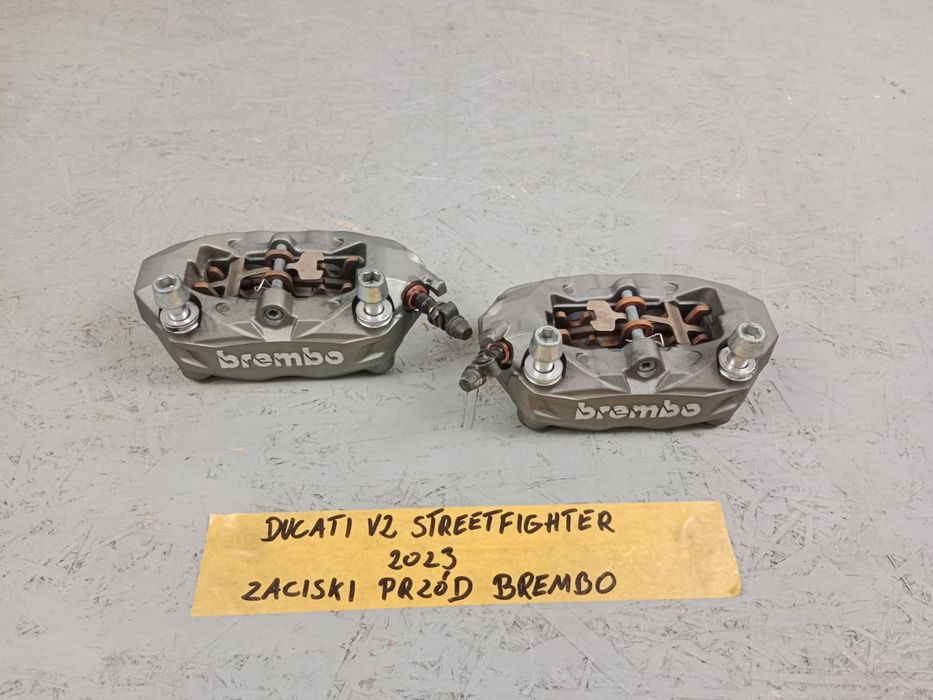 Ducati Streetfighter V2 Panigale Zaciski Brembo MonoBlock Zacisk Przód